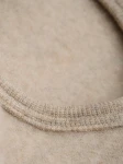 Kominiarka 100% wełny merino z uszkami królika - Sand Melange / HUTTEliHUT