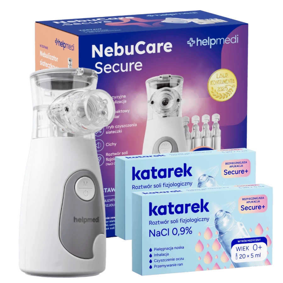 Zestaw do nebulizacji NebuCare Secure / Katarek