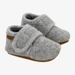 Kapcie dziecięce 100% wełny - Grey Melange / En Fant
