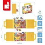 Magnetyczne puzzle Dinozaury Magneti'puzzles 24 el. 3+ / Janod