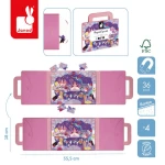 Magnetyczne puzzle Księżniczki Magneti'puzzles 36 el. 4+ / Janod