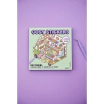 Zestaw kreatywny Scenki do wyklejania z mini naklejkami i pęsetą Cosy stickers - Ciężarówka / Janod