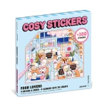 Zestaw kreatywny Scenki do wyklejania z mini naklejkami i pęsetą Cosy stickers - Restauracja / Janod