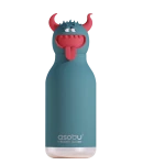 Butelka termiczna ze słomką Spookie, 460 ml - Beast / Asobu Halloween