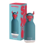Butelka termiczna ze słomką Spookie, 460 ml - Beast / Asobu Halloween