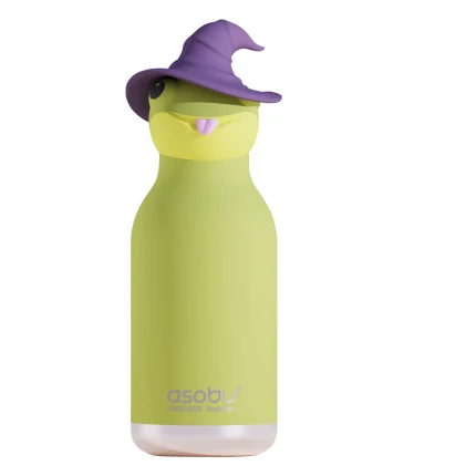 Butelka termiczna ze słomką Spookie, 460 ml - Witch / Asobu Halloween