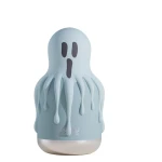 Butelka termiczna ze słomką Maxi Spookie, 660 ml - Ghost / Asobu Halloween