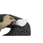Poduszka z termoforem z pestek lnu 2w1 Little warmy Jersey - Leopard / Beaba