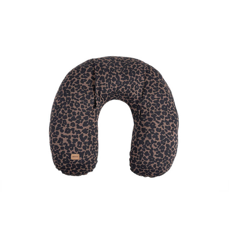 Poduszka z termoforem z pestek lnu 2w1 Little warmy Jersey - Leopard / Beaba