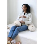 Ergonomiczna poduszka rogal dla kobiet w ciąży i karmiących Big Flopsy™ French - Terry Clay / Beaba