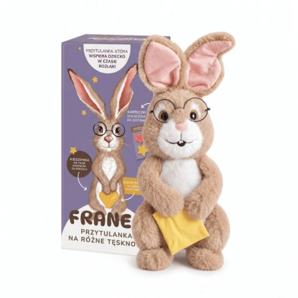 Przytulanka "Franek na różne tęsknoty" / Neverending store Anna Załęcka