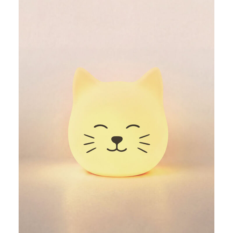 Lampka nocna stojąca Moonlight Friends - Kot MOMO / Rabbit&friends
