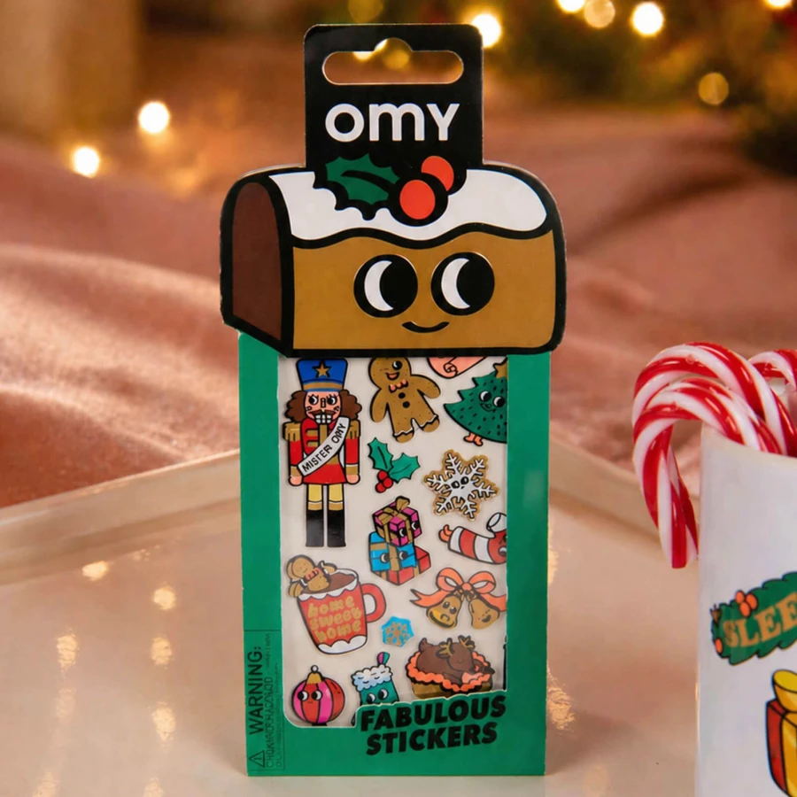 Odlotowe winylowe naklejki - ICONIC CHRISTMAS / OMY