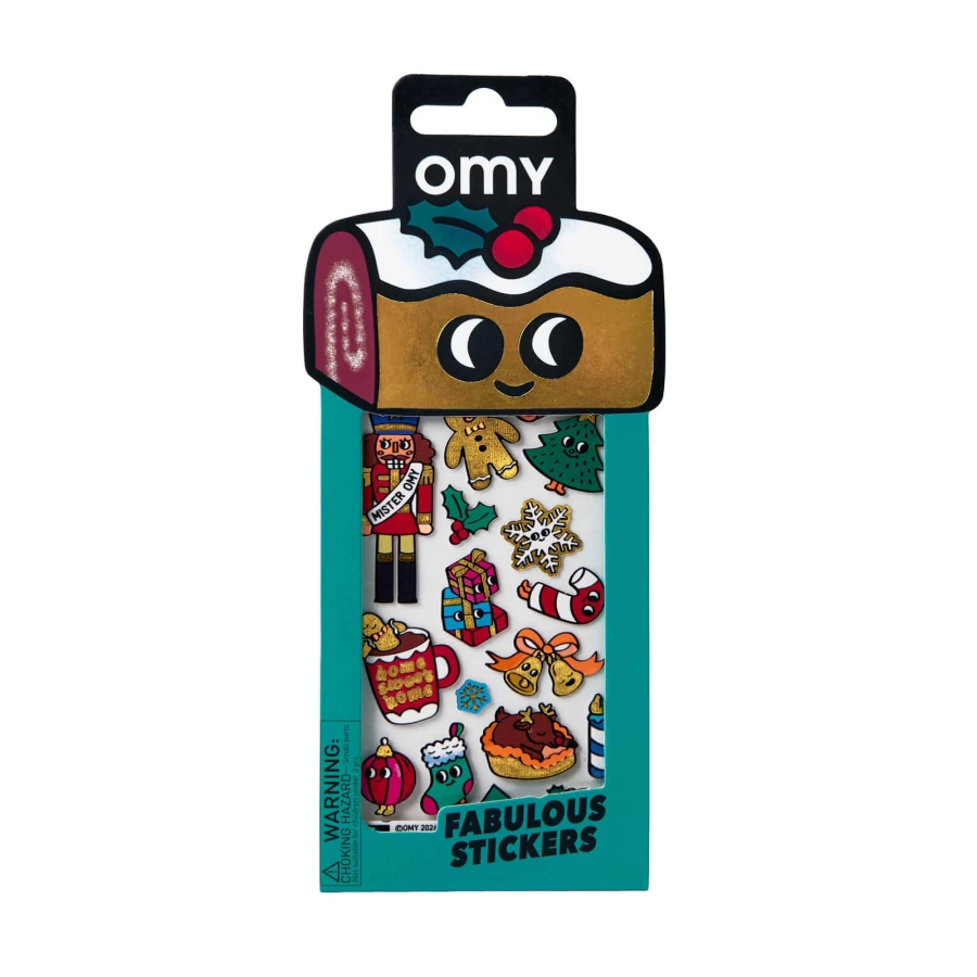 Odlotowe winylowe naklejki - ICONIC CHRISTMAS / OMY