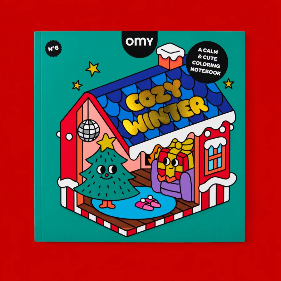 Kolorowanka Cozy Art - CHRISTMAS / OMY
