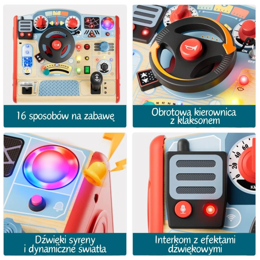 Interaktywna tablica manipulacyjna Straż Pożarna 36m+ / TOPBRIGHT