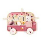 Drewniana tablica manipulacyjna Lodziarnia Jednorożec Lena 9m+ / Lilliputiens
