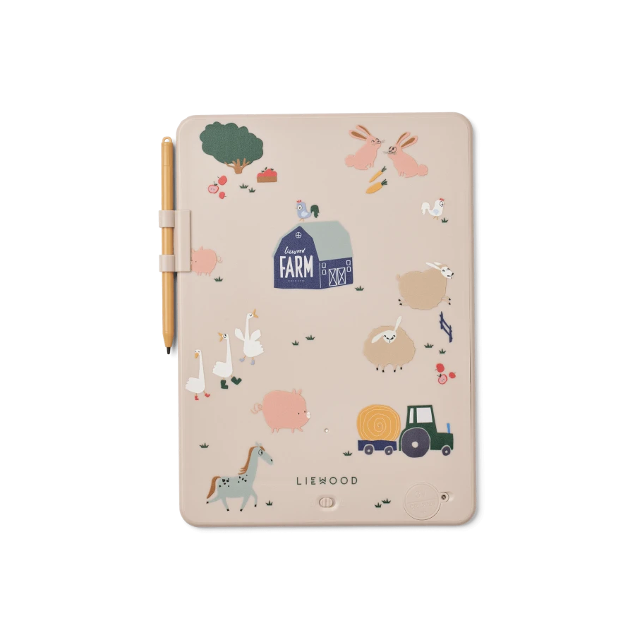 Analogowy tablet do rysowania Zora Magic 10 Cali - Farmlife, Sandy / Liewood
