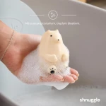Zestaw zabawek do kąpieli - Miś, Ośmiornica, Wieloryb / Shnuggle