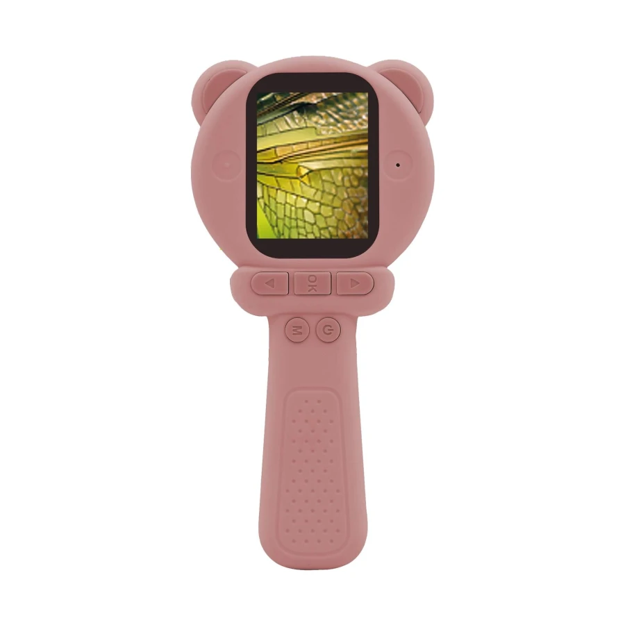 Mikroskop cyfrowy dla dzieci Pink / Zazu 