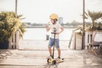 Highwaykick 3 LED Hulajnoga składana ze świecącymi kółkami 3+ Lemon kolekcja Icecream 2020/ Scootandride