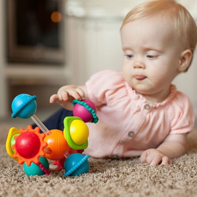 Grzechotka Sensoryczna Przygoda Wimzle / Fat Brain Toys