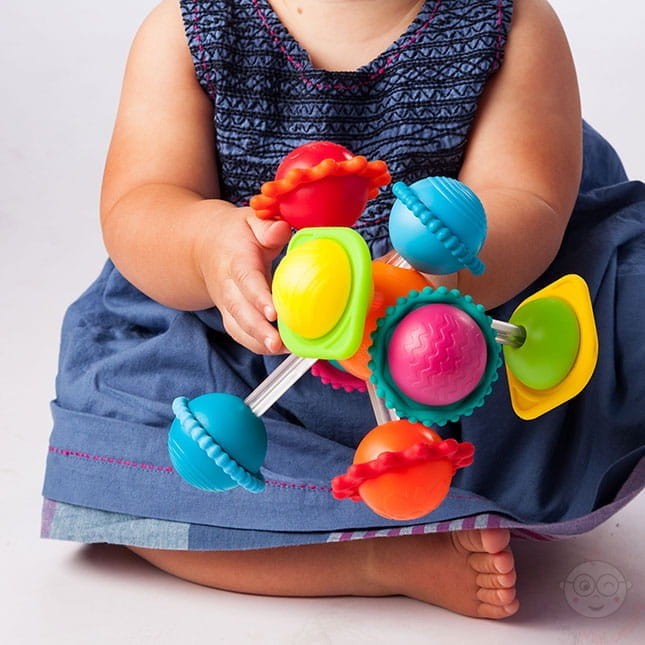 Grzechotka Sensoryczna Przygoda Wimzle / Fat Brain Toys