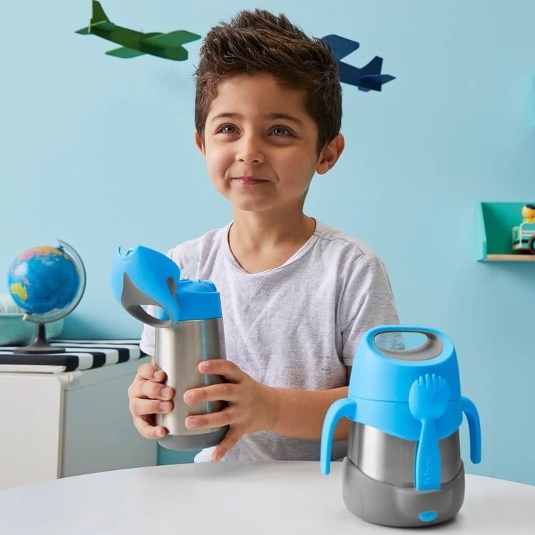 Termos na jedzenie 335ml BLUE SLATE / b.box