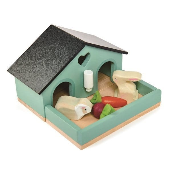 Drewniane figurki do zabawy - króliczki / Tender Leaf Toys