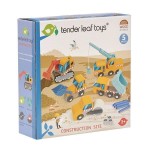 Drewniane pojazdy budowlane / Tender Leaf Toys