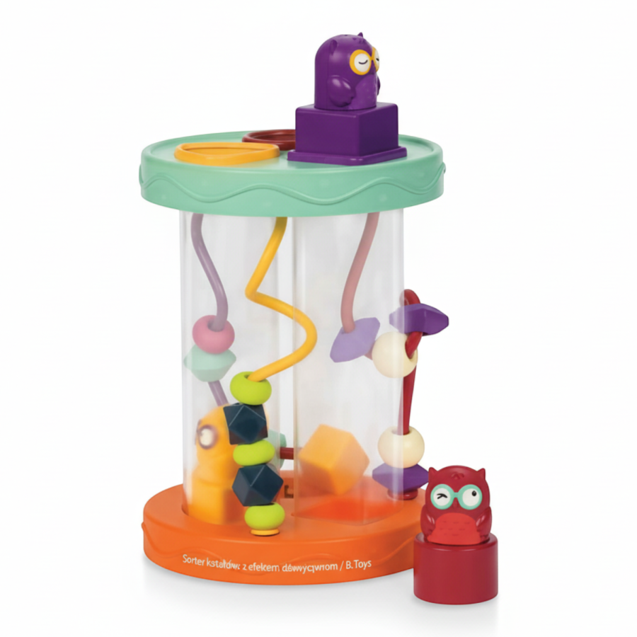 Sorter kształtów z efektem dźwiękowym / B.Toys