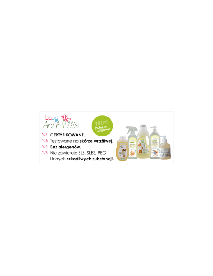Nawilżający balsam ochronny na podrażnienia pieluszkowe z shea i tlenkiem cynku na bazie wody, 75 ml / Baby Anthyllis