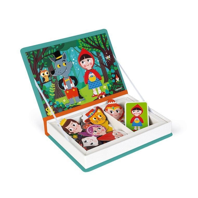 Magnetyczna układanka Świat baśni Magnetibook / Janod