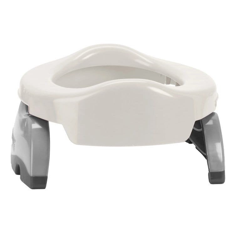 2w1 nocnik turystyczny i nakładka na toaletę, biało-szary / Potette Plus