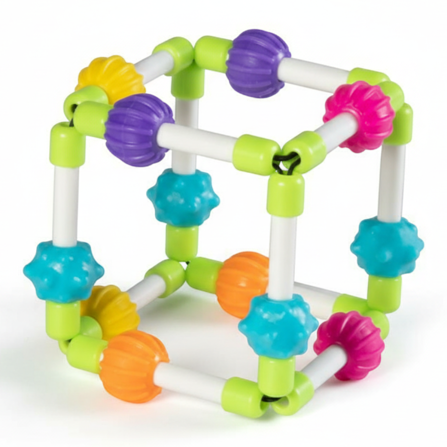 Kostka manipulacyjna - sześcianik Quubi / Fat Brain Toys