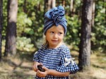 Turban Velvet Dusty Blue RÓŻNE ROZMIARY / Looks by LUKS