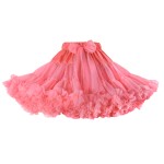 Spódnica Pettiskirt - grejpfrut RÓŻNE ROZMIARY / Manufaktura Falbanek