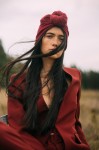 Turban No.2 Velvet Crimson Red RÓŻNE ROZMIARY / Looks by LUKS