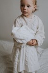 Kocyk WARKOCZ ze 100% wełny merino cream - premium collection/ My Memi