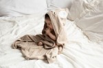 Bambusowy ręcznik beige - mouse / My Memi