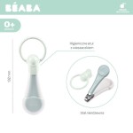 Cążki do paznokci w etui Green Blue / Beaba