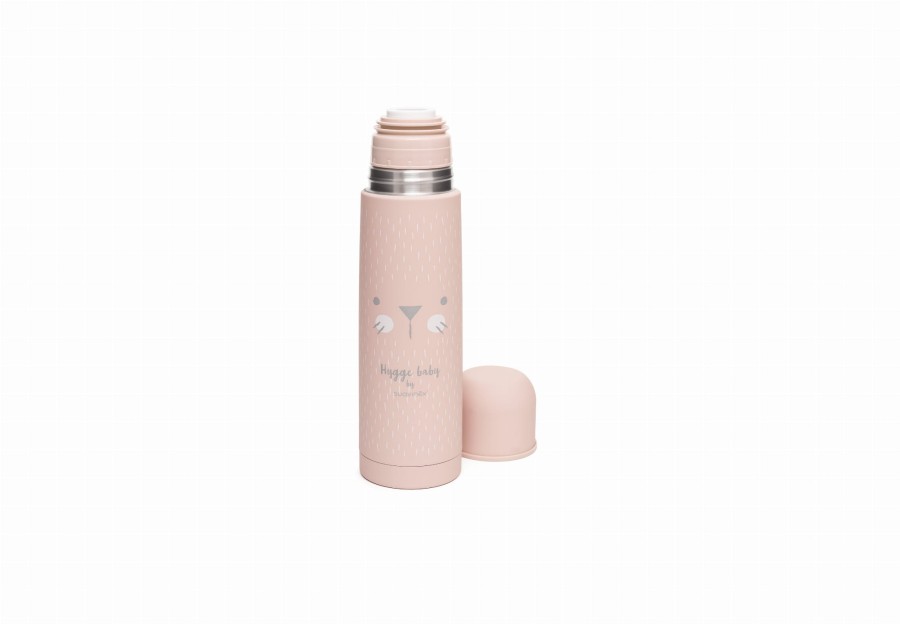Termos na napoje 500 ml Hygge Baby - różowy / Suavinex