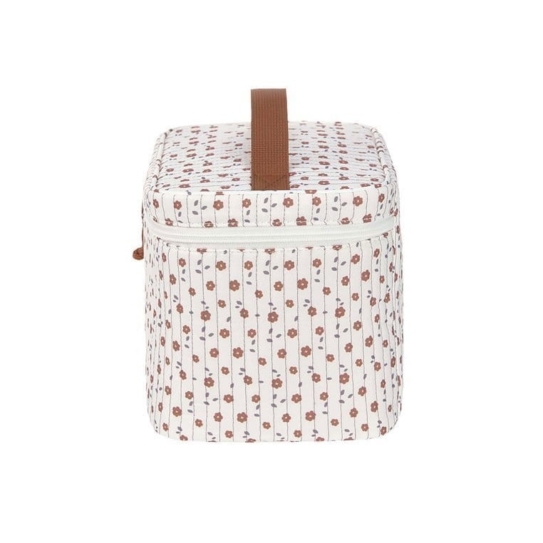 Kuferek podróżny na akcesoria Flowers White / Lassig