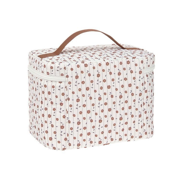Kuferek podróżny na akcesoria Flowers White / Lassig