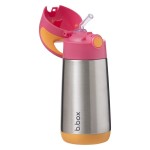 TERMOBUTELKA ZE SŁOMKĄ STRAWBERRY SHAKE 350 ML / b.box
