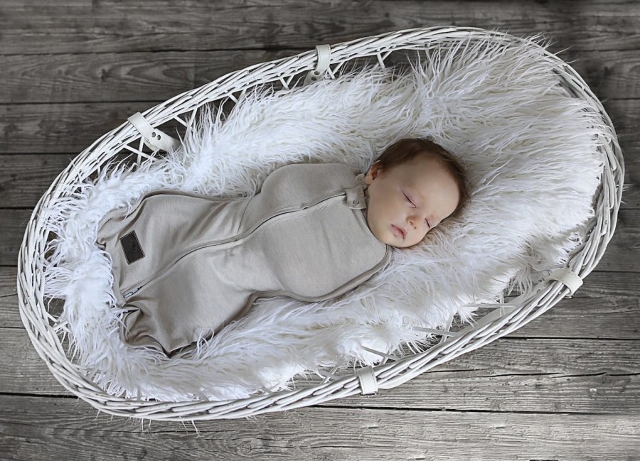 Otulacz FIRST STEP Melanżowy Jasny Szary / Sleepee