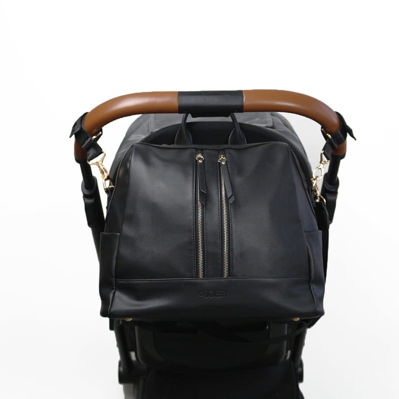 Plecak i torba dla mamy 2w1 MINI black / Joissy