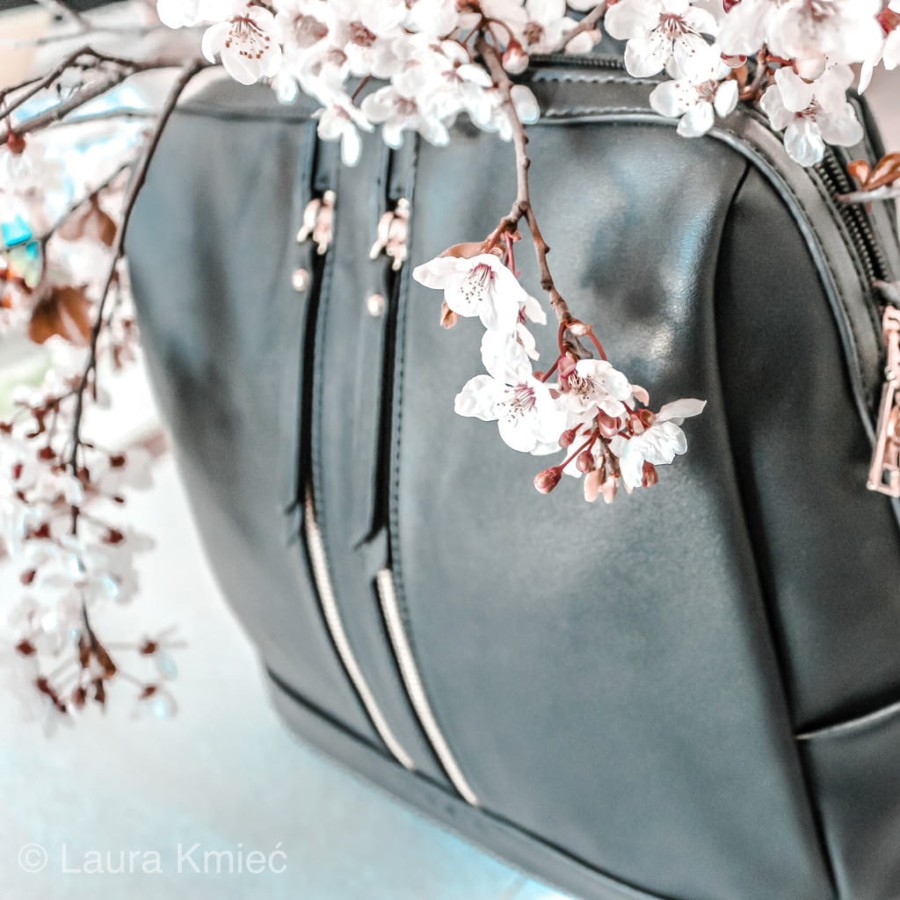 Plecak i torba dla mamy 2w1 MINI black / Joissy