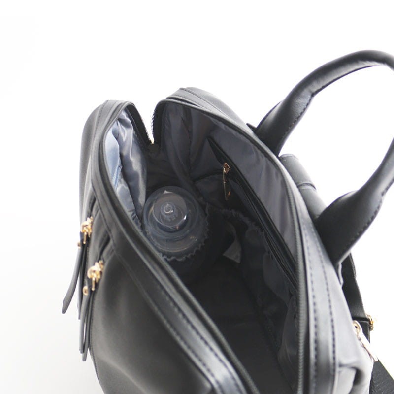 Plecak i torba dla mamy 2w1 MINI black / Joissy