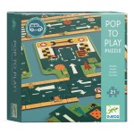 Puzzle kartonowe DROGI / Djeco